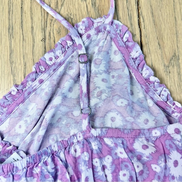NWT Abound Nordstrom Floral Swing Cami Crop In Purple Windy Daisy Size Medium - Picture 6 of 10